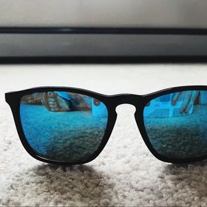 Ray Ban Blue Mirrored Sunglasses